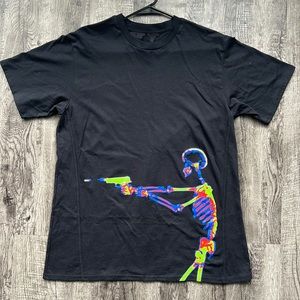 Vlone Thermal Skeleton T-Shirt Black Sz M
Condition:New